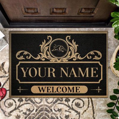 NRL Doormat Custom Name Gifts For Fans - Limited Edition