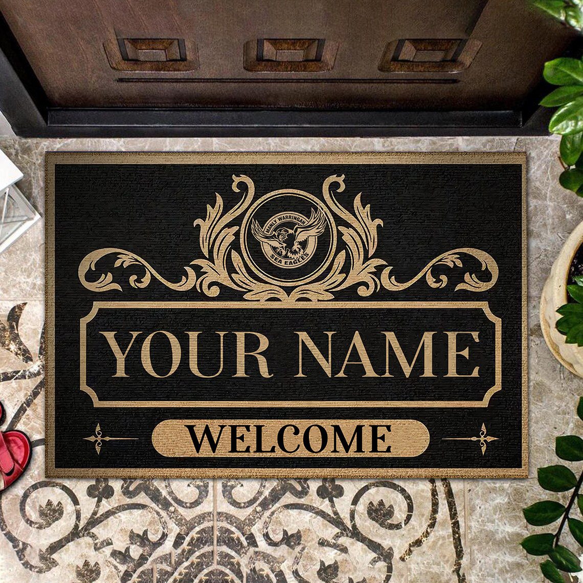 NRL Doormat Custom Name Gifts For Fans - Limited Edition NRL Doormat Custom Name Gifts For Fans - Limited Edition