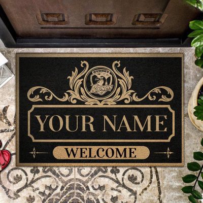 NRL Doormat Custom Name Gifts For Fans - Limited Edition