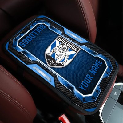 NRL Car Armrest Pad Custom Name Gifts For Fans - Limited Edition