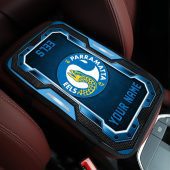 NRL Car Armrest Pad Custom Name Gifts For Fans - Limited Edition