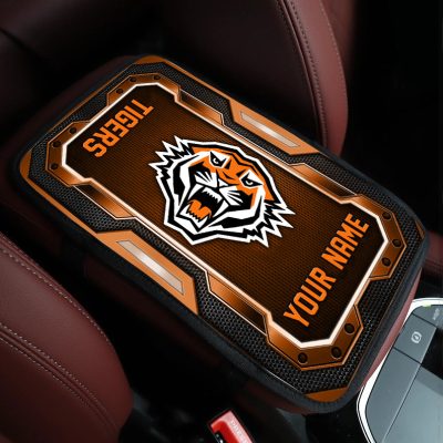 NRL Car Armrest Pad Custom Name Gifts For Fans - Limited Edition