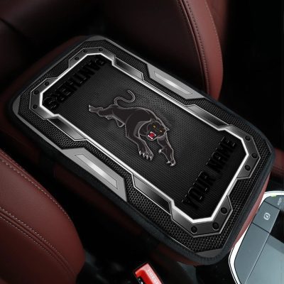 NRL Car Armrest Pad Custom Name Gifts For Fans - Limited Edition