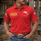NRL Mix XXXX Gold Beer Men Polo Shirt Custom Any Name Gifts 04