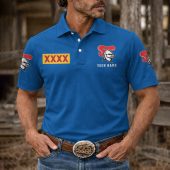NRL Mix XXXX Gold Beer Men Polo Shirt Custom Any Name Gifts 08
