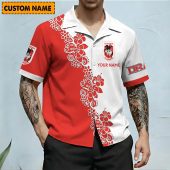 NRL Hawaiian Shirt Custom Name Gifts For Fans - Limited Edition