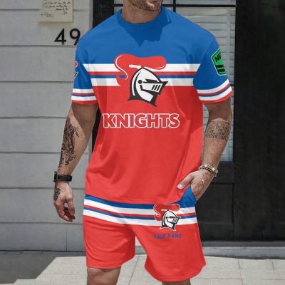 NRL T-shirt And Shorts Set Custom Name Gifts For Fans - Limited Editio