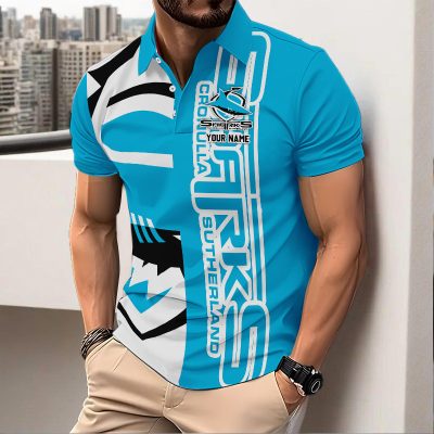 NRL Men Polo Shirt New Style Personalized Name Gifts 04