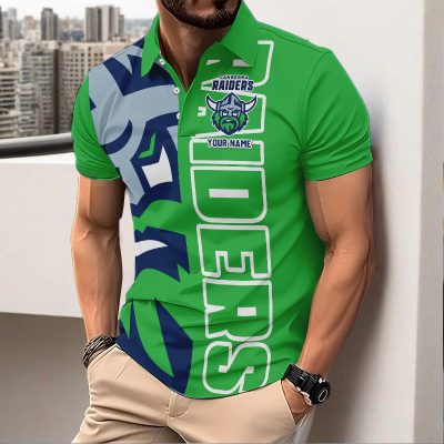 NRL Men Polo Shirt New Style Personalized Name Gifts 02