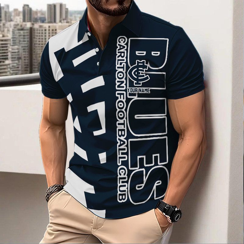 AFL Men Polo Shirt New Style Personalized Name Gifts 03 AFL Men Polo Shirt New Style Personalized Name Gifts 03