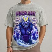 NRL Funny Mascot Hand Sign Fuckoff Tshirt Gifts 09