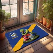 NRL Funny Mascot Doormat | Choose Your Team You Hate| Custom Any Name