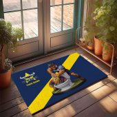 NRL Funny Mascot Doormat | Choose Your Team You Hate| Custom Any Name