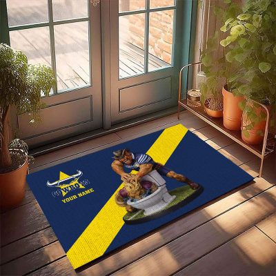 NRL Funny Mascot Doormat | Choose Your Team You Hate| Custom Any Name