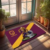 NRL Funny Mascot Doormat | Choose Your Team You Hate| Custom Any Name