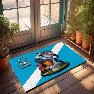 NRL Funny Mascot Doormat | Choose Your Team You Hate| Custom Any Name