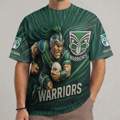 NRL New Mascot Tshirt Custom Any Name 10