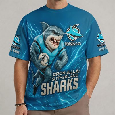 NRL New Mascot Tshirt Custom Any Name 04