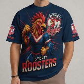 NRL New Mascot Tshirt Custom Any Name 16
