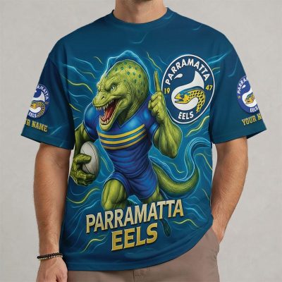 NRL New Mascot Tshirt Custom Any Name 13