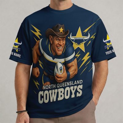 NRL New Mascot Tshirt Custom Any Name 11