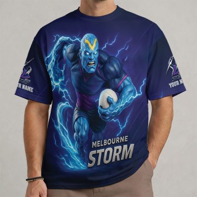 NRL New Mascot Tshirt Custom Any Name 08