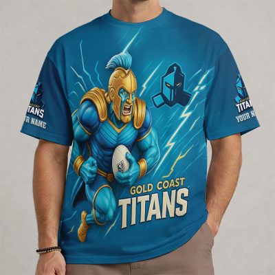 NRL New Mascot Tshirt Custom Any Name 06