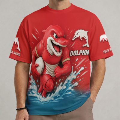 NRL New Mascot Tshirt Custom Any Name 05