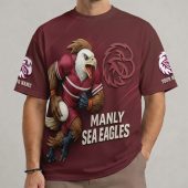 NRL New Mascot Tshirt Custom Any Name 07
