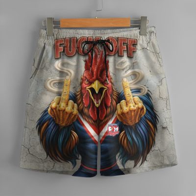 NRL Foff Hand Sign Funny Mascot Short Pant Gifts 12