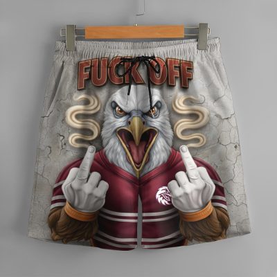 NRL Foff Hand Sign Funny Mascot Short Pant Gifts 06