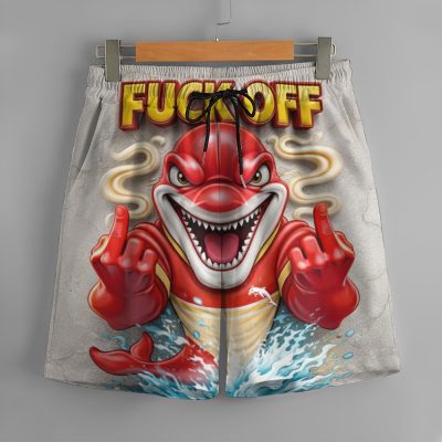 NRL Foff Hand Sign Funny Mascot Short Pant Gifts 04