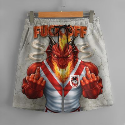 NRL Foff Hand Sign Funny Mascot Short Pant Gifts 05