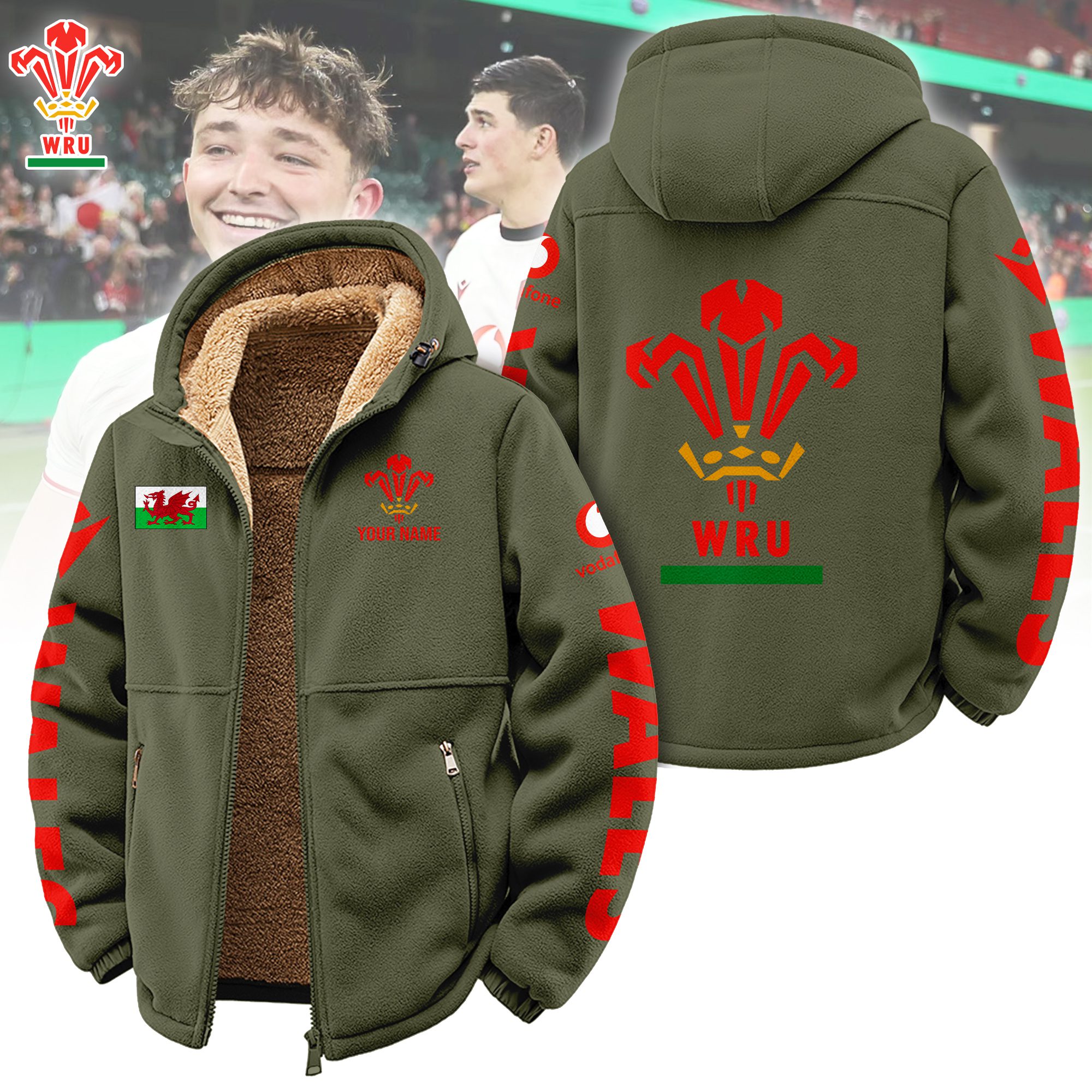 HMVNVM WRU H913 2211 Winter Fleece Jacket HMVNVM WRU H913 2211 Winter Fleece Jacket