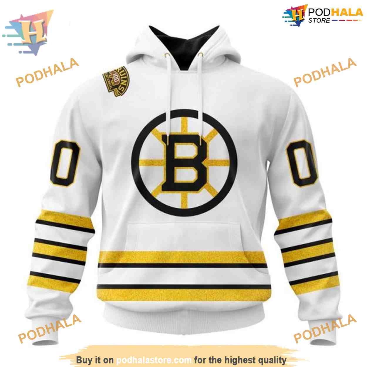2023-2024 Centennial Away NHL Boston Bruins Hoodie 3D, Travel-Inspired Apparel 2023-2024 Centennial Away NHL Boston Bruins Hoodie 3D, Travel-Inspired Apparel