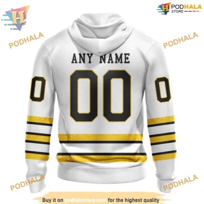 2023-2024 Centennial Away NHL Boston Bruins Hoodie 3D, Travel-Inspired Apparel