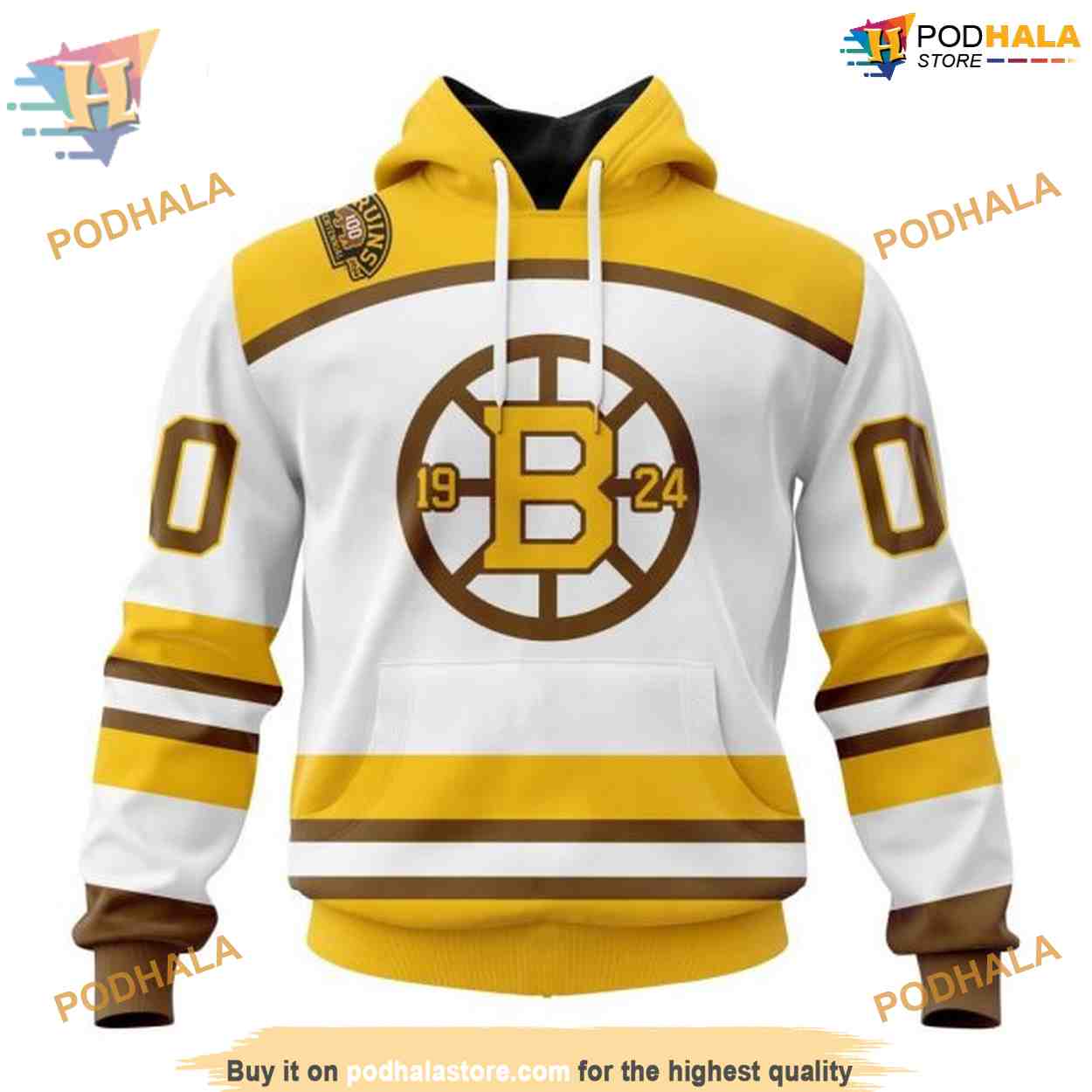 2023-2024 Centennial Concept NHL Boston Bruins Hoodie 3D, Innovative Merch 2023-2024 Centennial Concept NHL Boston Bruins Hoodie 3D, Innovative Merch