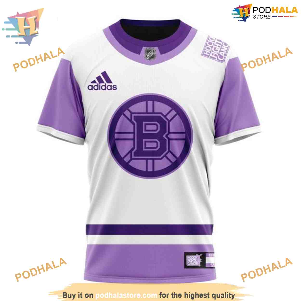 2023 Hockey Fight Cancer Personalized NHL Boston Bruins Hoodie 3D, Supportive Merch 2023 Hockey Fight Cancer Personalized NHL Boston Bruins Hoodie 3D, Supportive Merch