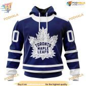 2023 Reverse Retro Toronto Maple Leafs Hoodie, Custom NHL 3D Apparel