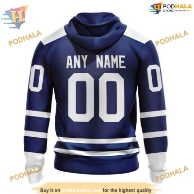 2023 Reverse Retro Toronto Maple Leafs Hoodie, Custom NHL 3D Apparel