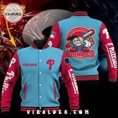2023 Season Philadelphia Phillies Custom Baseball Jacket Wow, Cute Pie - demo10