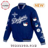 2024 Los Angeles Dodgers X Hello Kitty Champions Baseball Jacket 3 2qusm.jpg - demo10