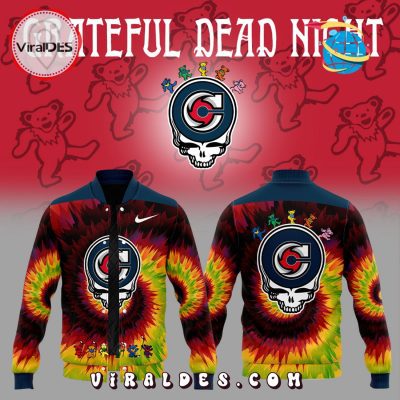 2025 Cincinnati Cyclones Grateful Dead Night Baseball Jacket