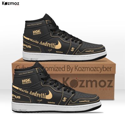 Lotus Mario Andretti Custom Shoes Ford-Cosworth 79 Livery 1978 Racing Shoes