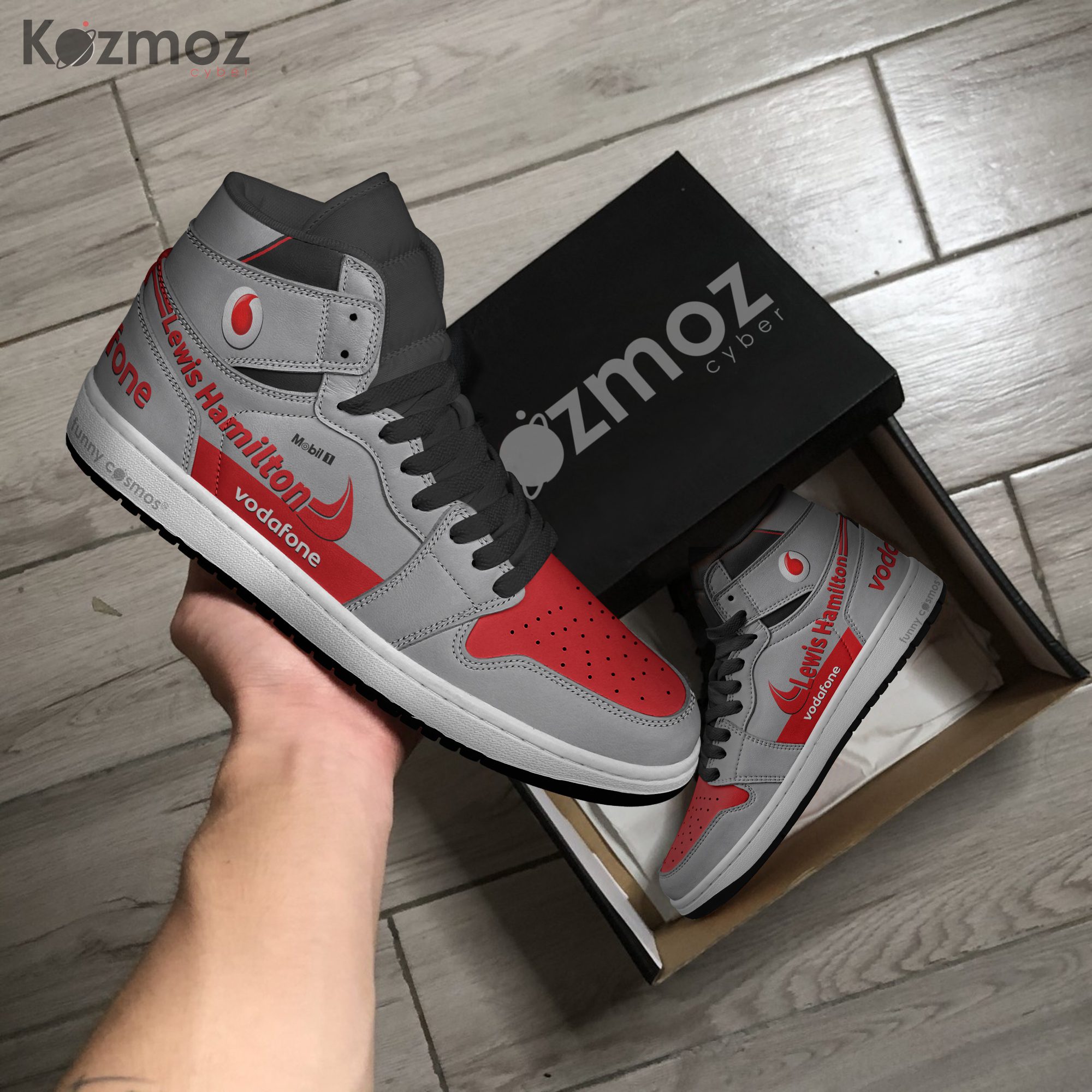 McLaren Lewis Hamilton Custom Shoes Livery 2008 Livery MP4-23 Racing Shoes McLaren Lewis Hamilton Custom Shoes Livery 2008 Livery MP4-23 Racing Shoes