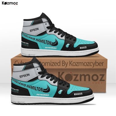 AMG Petronas Lewis Hamilton Custom Shoes W05 Livery 2014 Racing Shoes AMG Petronas Lewis Hamilton Custom Shoes W05 Livery 2014 Racing Shoes