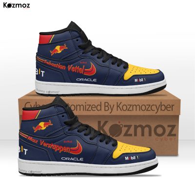 Red Bull Max Verstappen Custom Shoes RBR20 Livery 2024 Racing Shoes