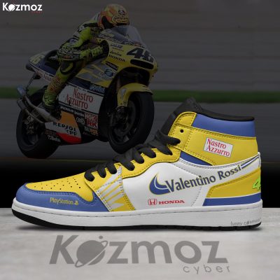 Valentino Rossi Custom Shoes Honda NSR500 JD1 Livery 2001 Racing Shoes