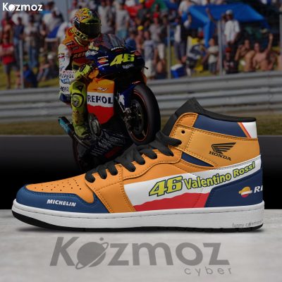 Valentino Rossi Custom Shoes Honda RC211V Livery 2003 Racing Shoes