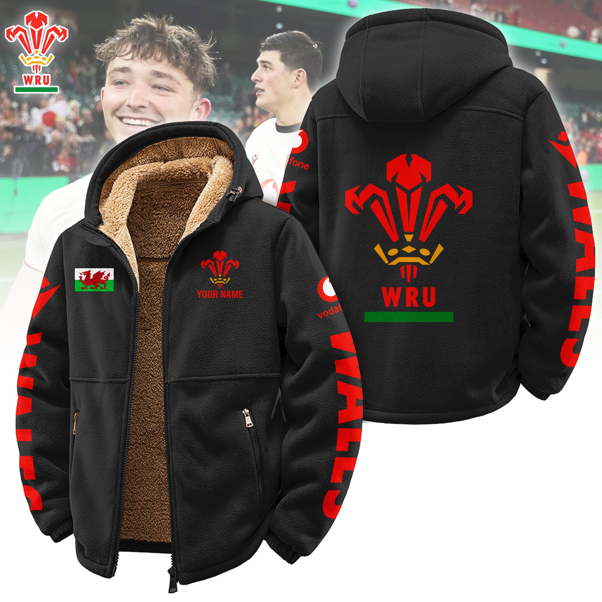 HMVNVM WRU H913 2211 Winter Fleece Jacket HMVNVM WRU H913 2211 Winter Fleece Jacket